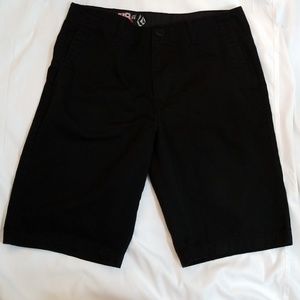Volcom black shorts for men